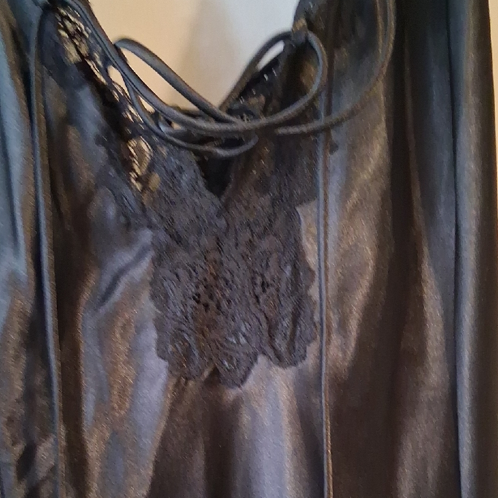 Frederick's of Hollywood Black Chemise - Picture 3 of 6